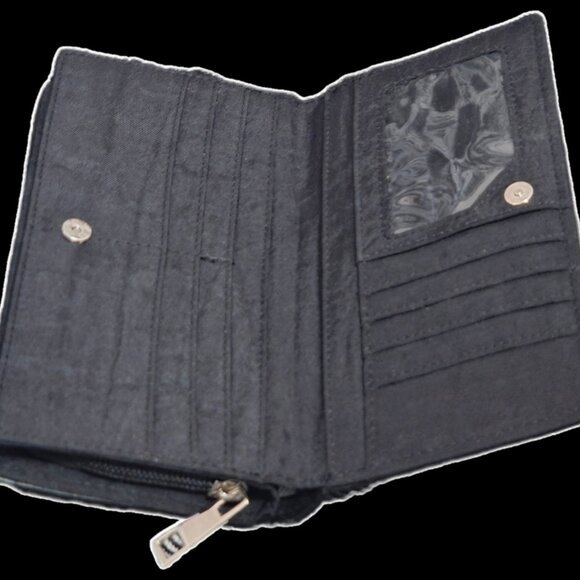 Levenger Filigree Office Tote & "Book of Wealth" Wallet Bundle - Dark Academia - Picture 13 of 16